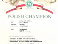 FRANK A Finta F Morava - Polský šampion